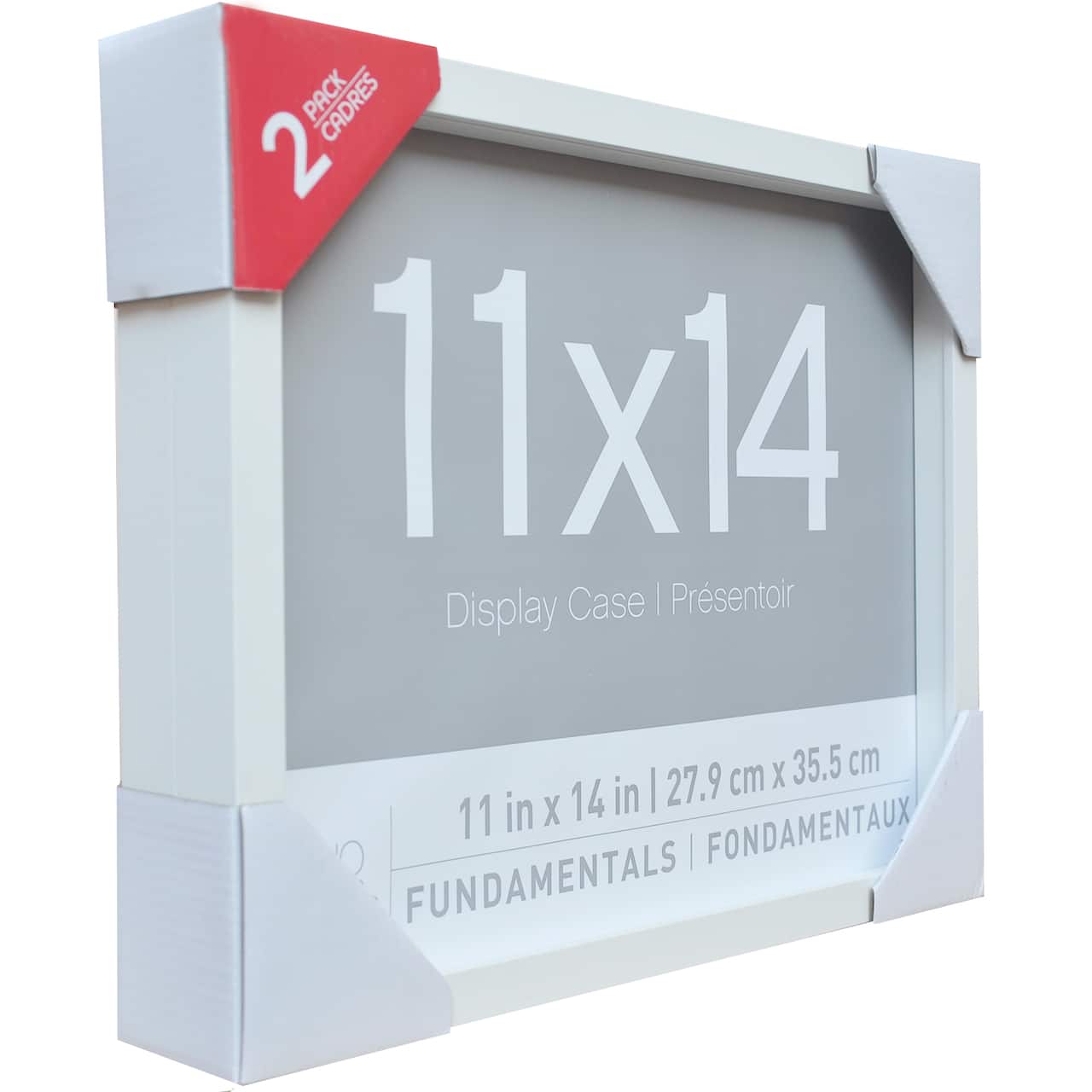 2-Pack White 11&#x22; x 14&#x22; Shadow Boxes, Fundamentals By Studio D&#xE9;cor&#xAE;